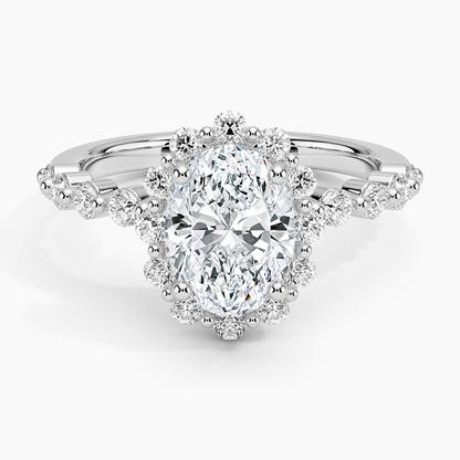 Marseille Halo Diamond Ring