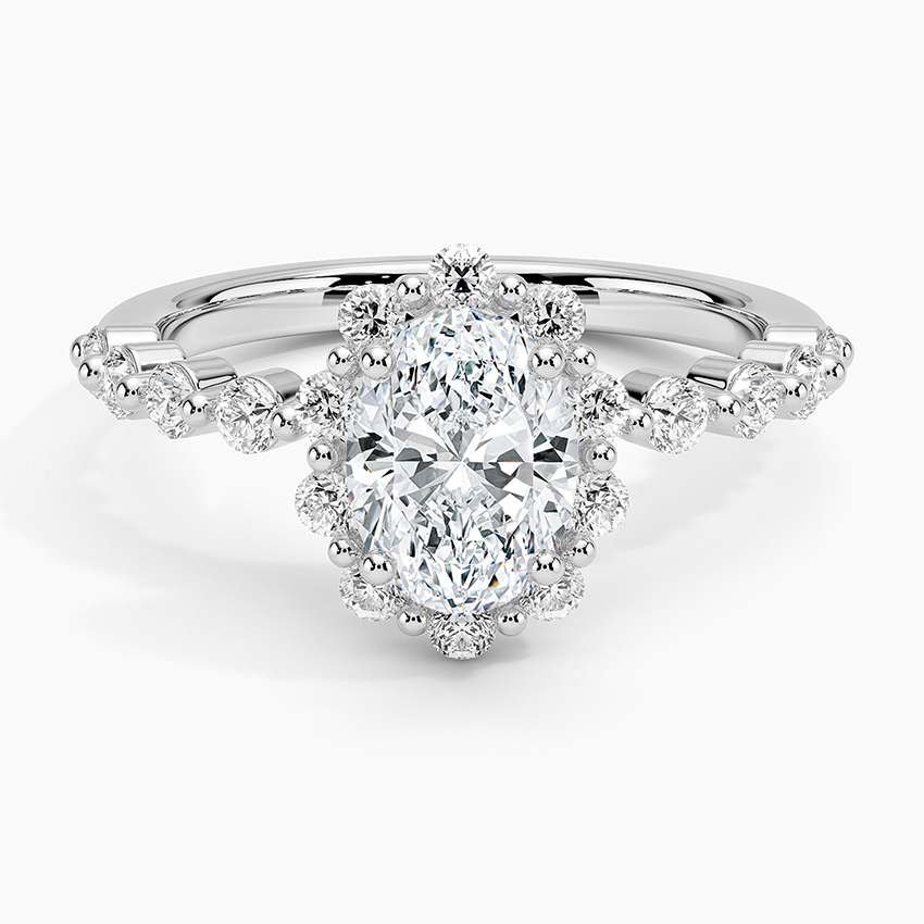 Marseille Halo Diamond Ring