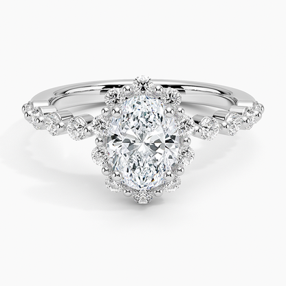 Marseille Halo Diamond Ring