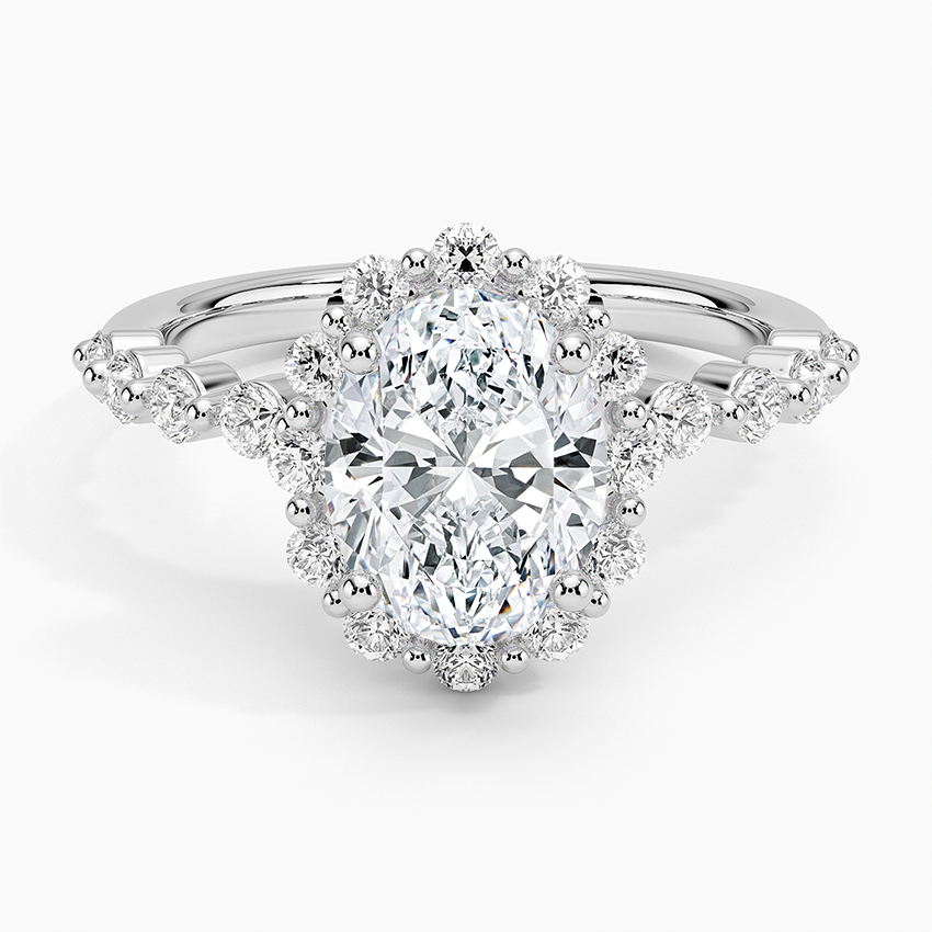 Marseille Halo Diamond Ring
