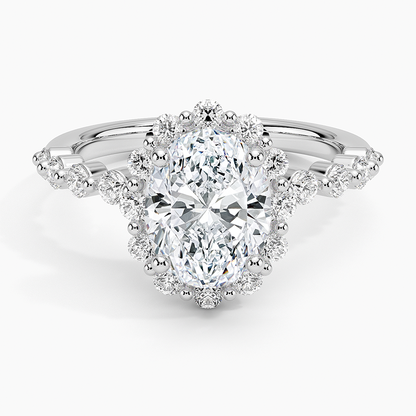 Marseille Halo Diamond Ring