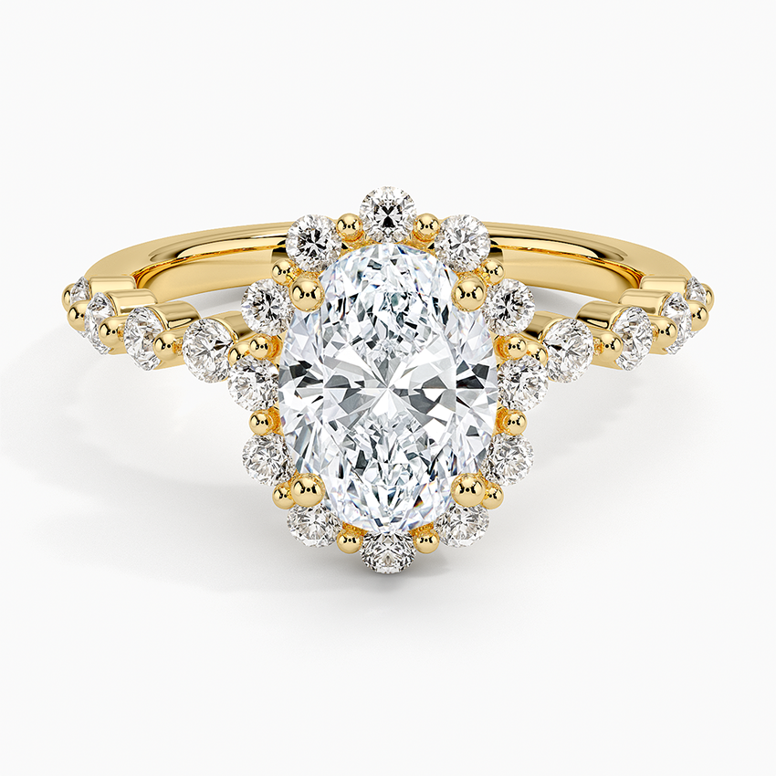 Marseille Halo Diamond Ring