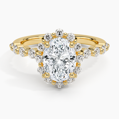 Marseille Halo Diamond Ring