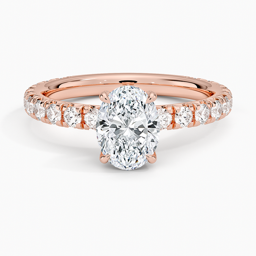 Olympia Diamond Ring Hidden Halo