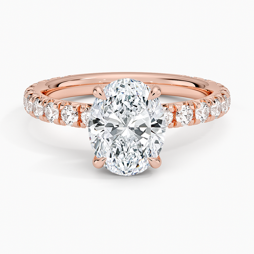 Olympia Diamond Ring Hidden Halo