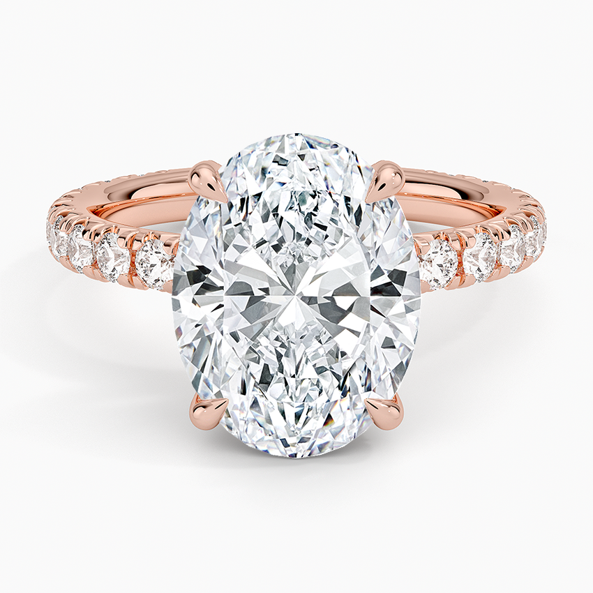 Olympia Diamond Ring Hidden Halo