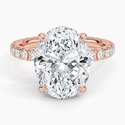 Olympia Diamond Ring Hidden Halo