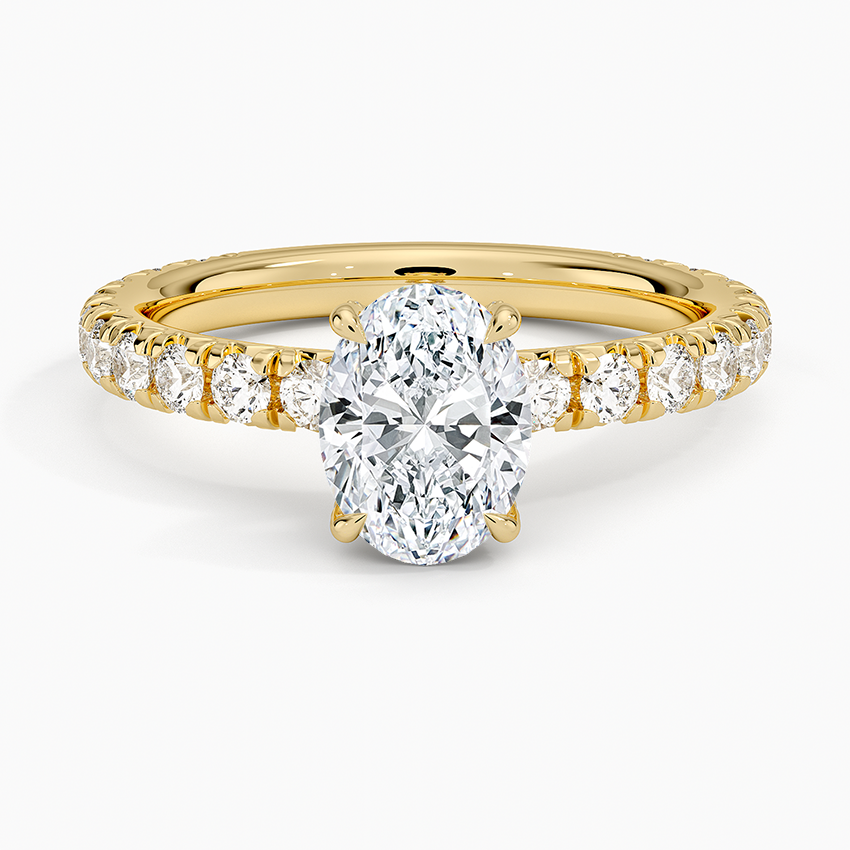 Olympia Diamond Ring Hidden Halo