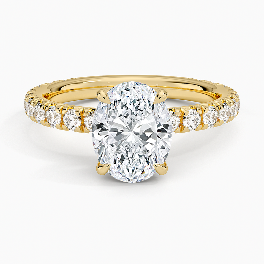 Olympia Diamond Ring Hidden Halo