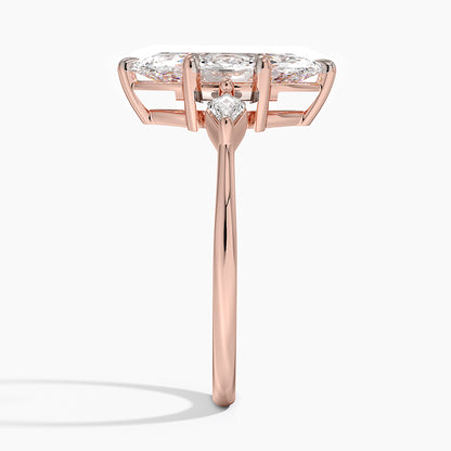 Cometa Three Stone Diamond Ring