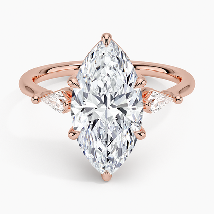 Cometa Three Stone Diamond Ring