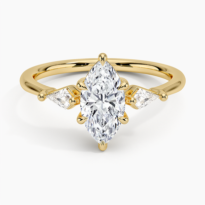 Cometa Three Stone Diamond Ring
