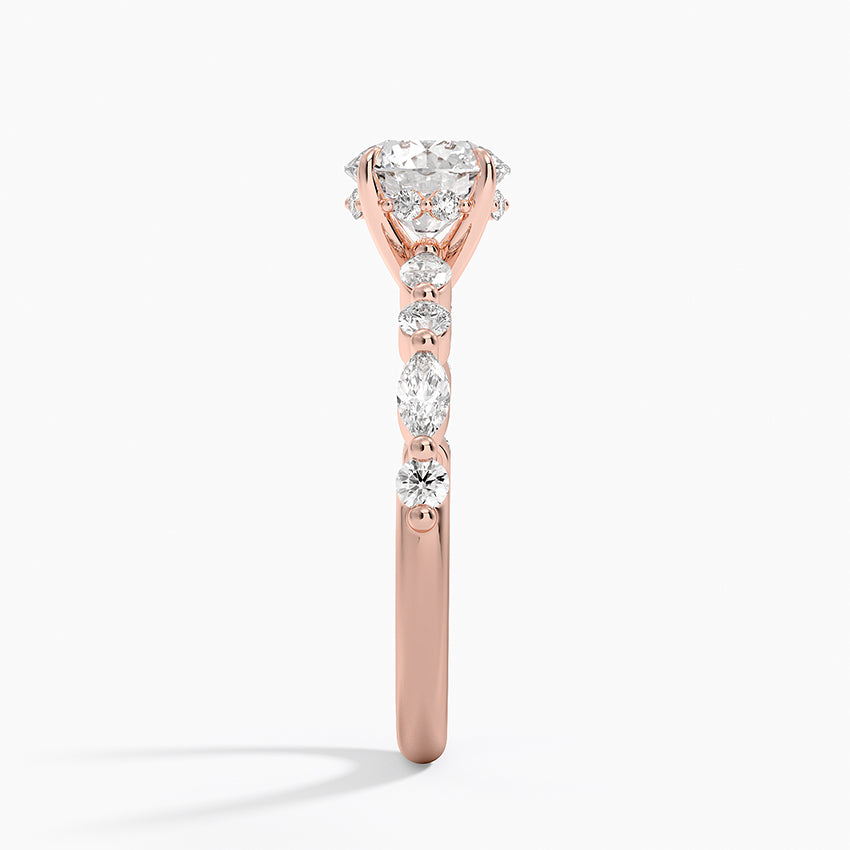 Versailles Diamond Ring Hidden Halo