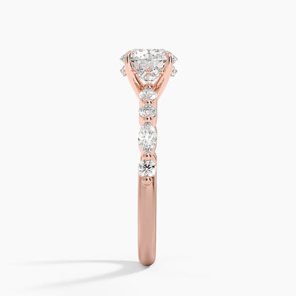 Versailles Diamond Ring Hidden Halo