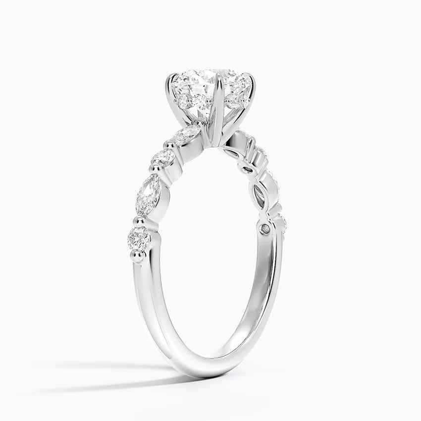 Versailles Diamond Ring Hidden Halo