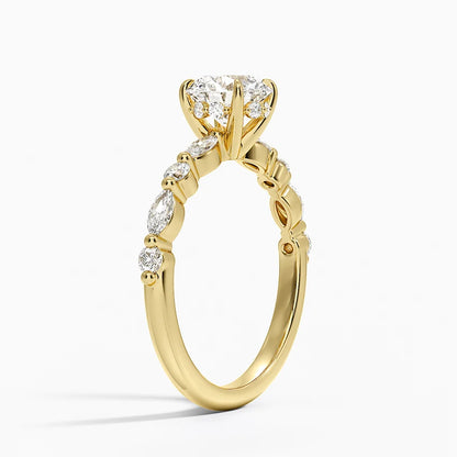 Versailles Diamond Ring Hidden Halo