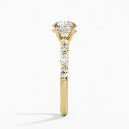 Versailles Diamond Ring Hidden Halo