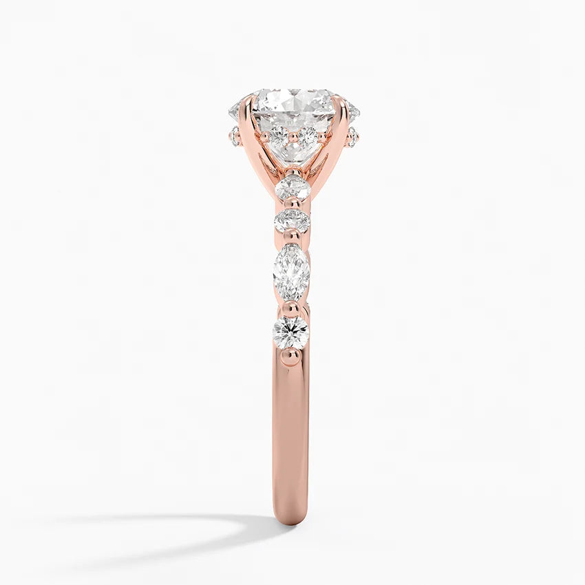 Versailles Diamond Ring Hidden Halo