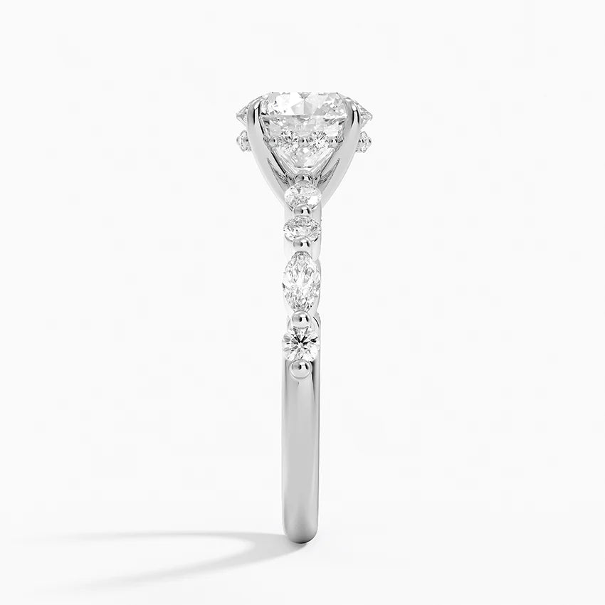 Versailles Diamond Ring Hidden Halo