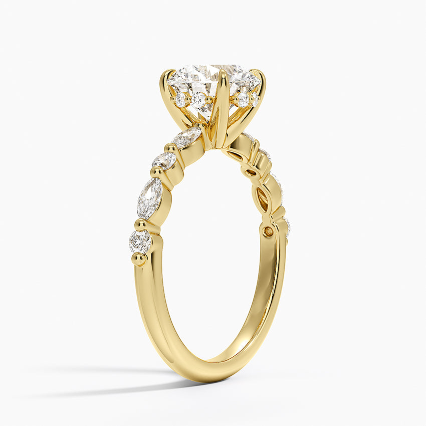 Versailles Diamond Ring Hidden Halo