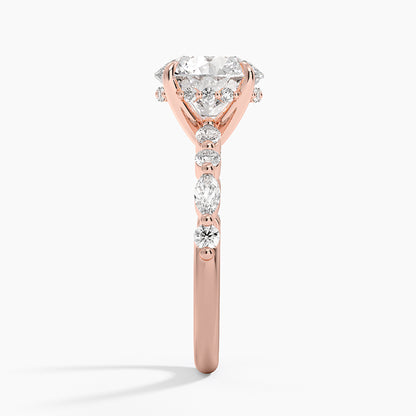 Versailles Diamond Ring Hidden Halo