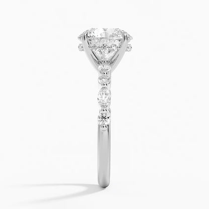 Versailles Diamond Ring Hidden Halo