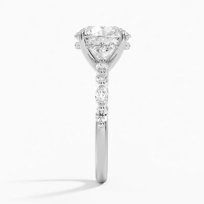 Versailles Diamond Ring Hidden Halo