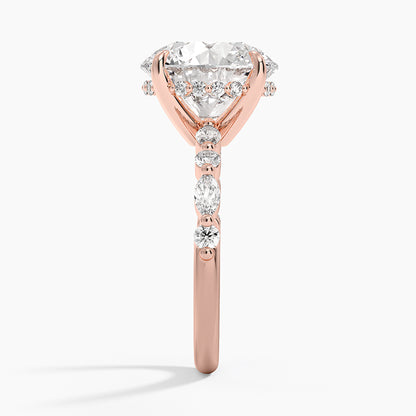 Versailles Diamond Ring Hidden Halo