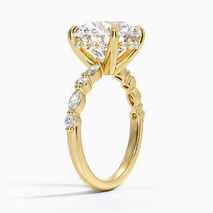 Versailles Diamond Ring Hidden Halo