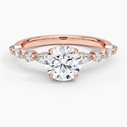 Versailles Diamond Ring Hidden Halo