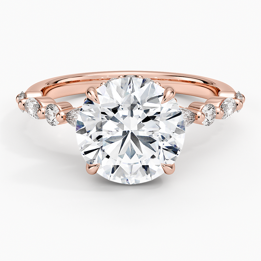 Versailles Diamond Ring Hidden Halo