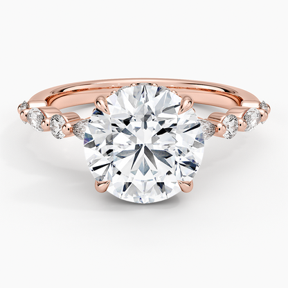 Versailles Diamond Ring Hidden Halo