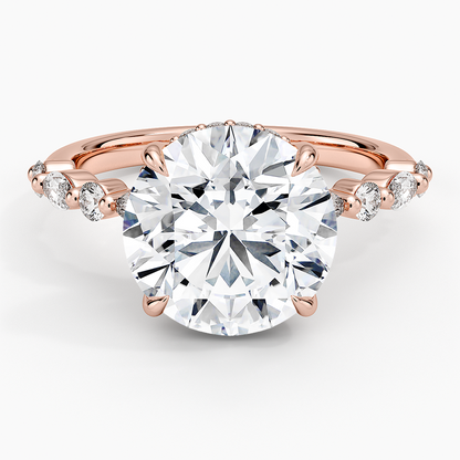 Versailles Diamond Ring Hidden Halo