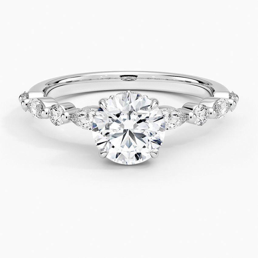 Versailles Diamond Ring Hidden Halo