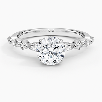 Versailles Diamond Ring Hidden Halo