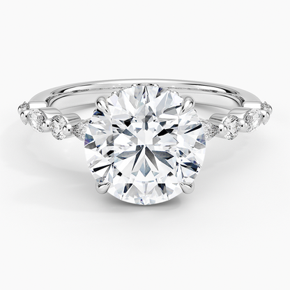 Versailles Diamond Ring Hidden Halo