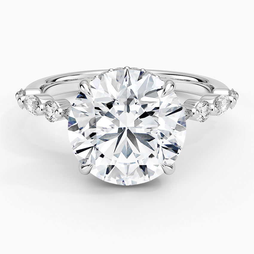 Versailles Diamond Ring Hidden Halo