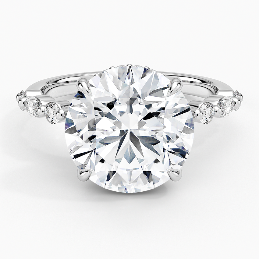 Versailles Diamond Ring Hidden Halo