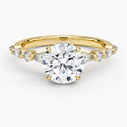 Versailles Diamond Ring Hidden Halo