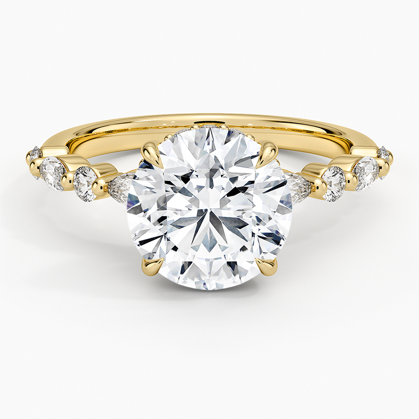 Versailles Diamond Ring Hidden Halo