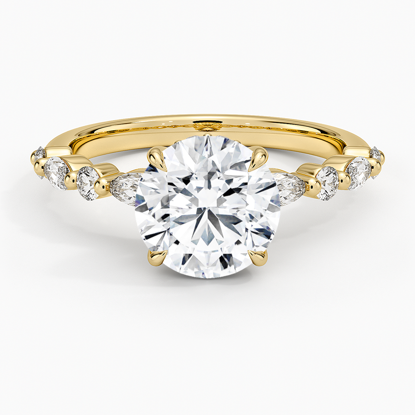 Versailles Diamond Ring Hidden Halo