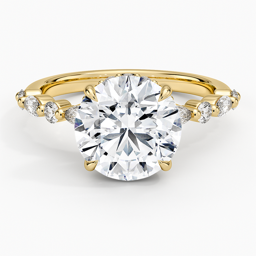 Versailles Diamond Ring Hidden Halo