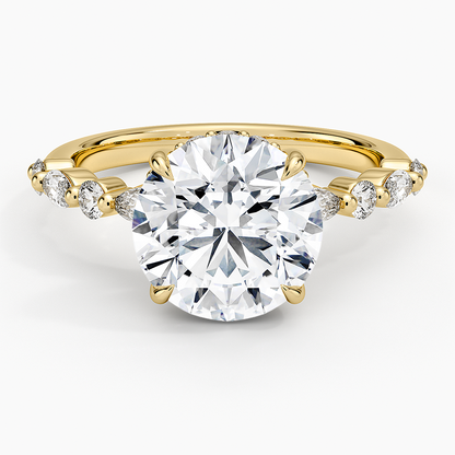 Versailles Diamond Ring Hidden Halo