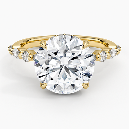 Versailles Diamond Ring Hidden Halo