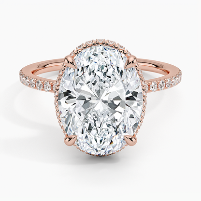 Gala Diamond Ring Hidden Halo