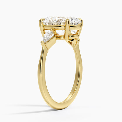 Luxe Cometa Three Stone Diamond Ring