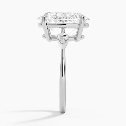 Luxe Cometa Three Stone Diamond Ring