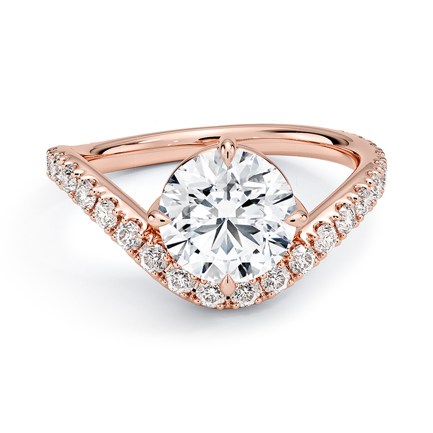 Silhouette Diamond Ring