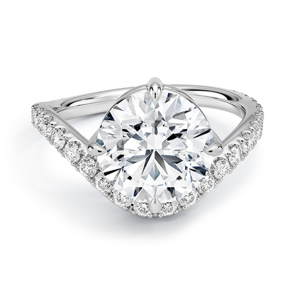 Silhouette Diamond Ring