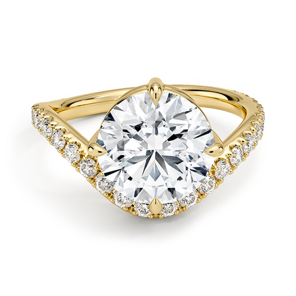 Silhouette Diamond Ring